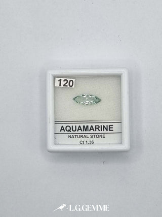 acquamarina 1.36ct verde marquise