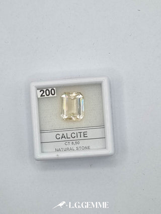 calcite 8.50ct giallo rettangolare
