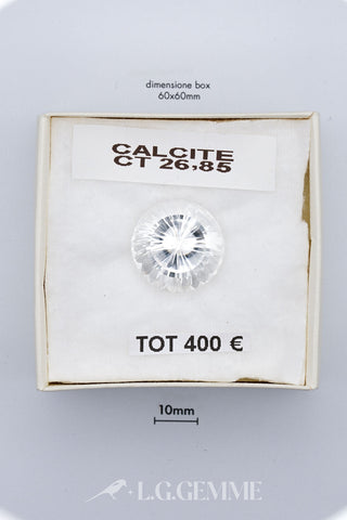 Calcite 26,85 carati Tonda gemma preziosa