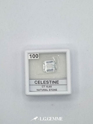 celestina 10.65ct trasparente rettangolare