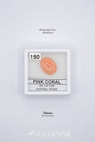 corallo 7.05ct rosa ovale