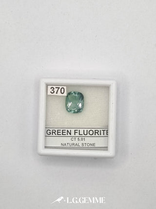 fluorite 5.01ct verde quadrato