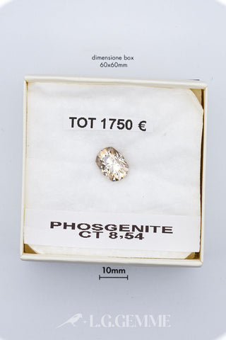 Fosgenite 8,54 carati Cuscino gemma preziosa