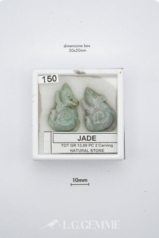 giada 13.80ct verde forma libera