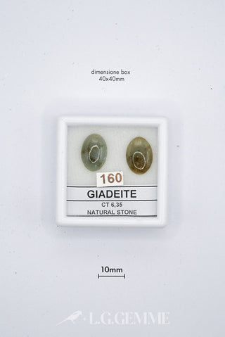 giadeite 6.35ct verde ovale