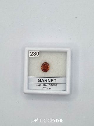 granato 1.84ct arancione ovale
