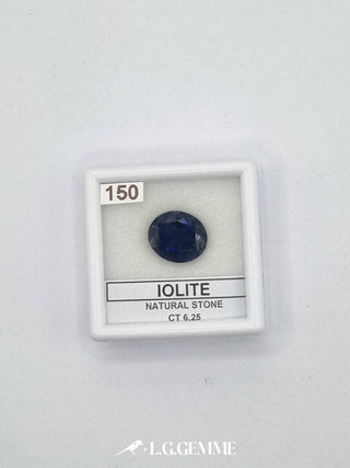 iolite 6.25ct blu ovale