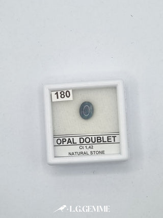 opale 1.42ct blu ovale