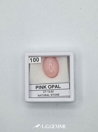opale 12.62ct rosa ovale