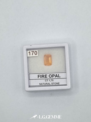 opale 1.75ct arancione rettangolare