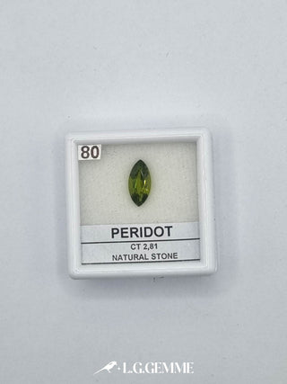 peridoto 2.81ct verde marquise