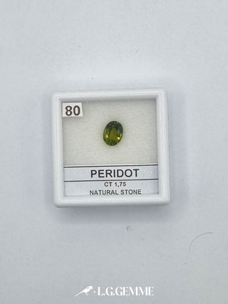peridoto 1.75ct verde ovale
