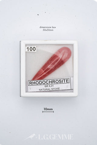 rodocrosite 55.00ct rosa forma libera