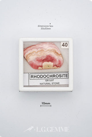 rodocrosite 35.00ct rosa forma libera