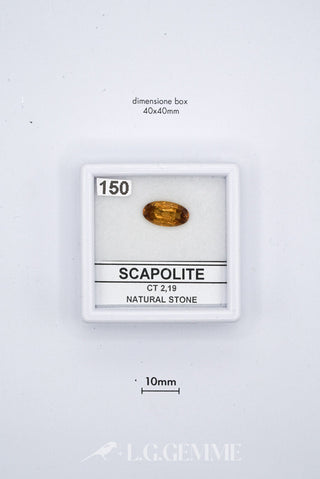 scapolite 2.19ct giallo ovale