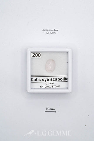 scapolite 5.90ct rosa ovale