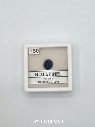 spinello 2.58ct blu ovale