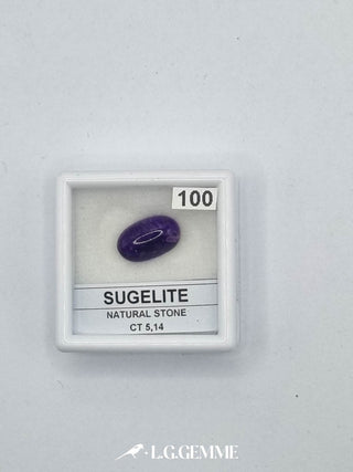 sugilite 5.14ct viola ovale