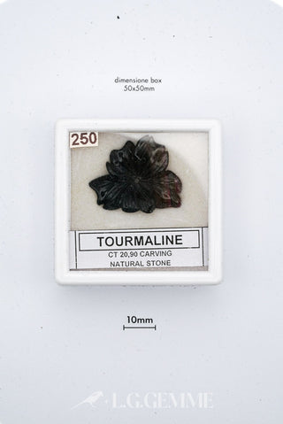 tormalina 20.90ct nero forma libera