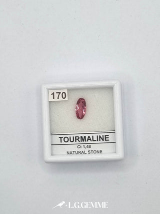 tormalina 1.48ct rosa ovale