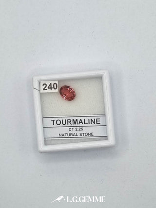 tormalina 2.25ct rosa ovale