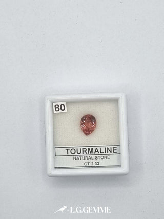 tormalina 2.33ct rosa ovale