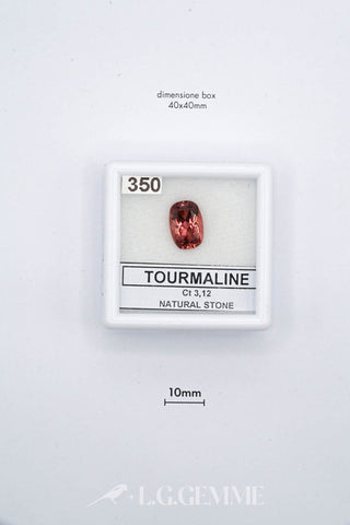 tormalina 3.12ct rosa ovale