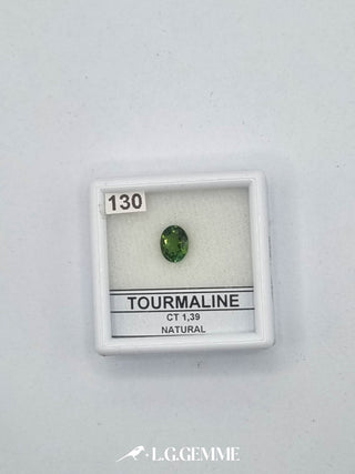 tormalina 1.39ct verde ovale