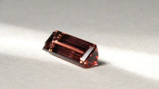 tormalina rosa rettangolare 4.38CT
