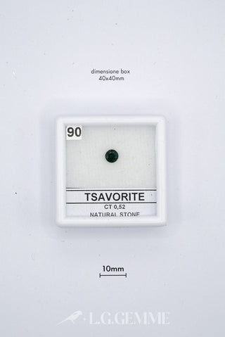 tsavorite 0.52ct verde ovale