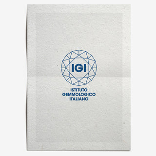 Certificazione IGI dell'Istituto Gemmologico Italiano, garanzia di autenticità e qualità per le gemme di L.G. GEMME.