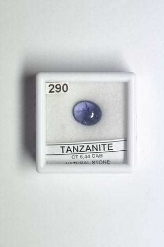 Tanzanite blu cabochon 6.44CT