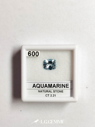 acquamarina 2.21ct trasparente ovale
