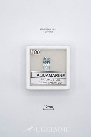 acquamarina 3.60ct blu marquise