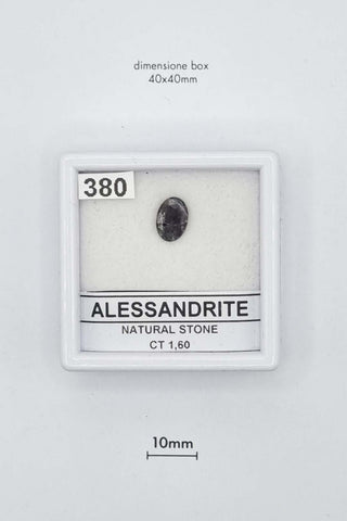 Alessandrite 1,60 carati Ovale gemma preziosa