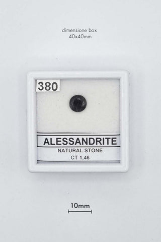 Alessandrite 1,46 carati Tonda gemma preziosa