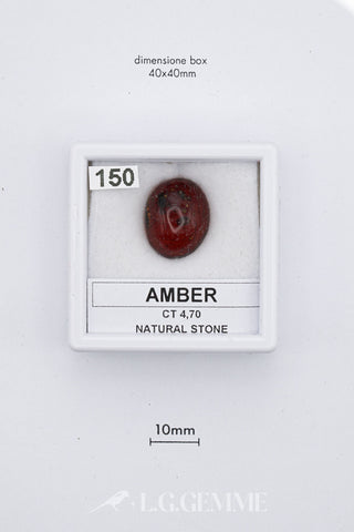 Ambra 4,70 carati Ovale gemma preziosa