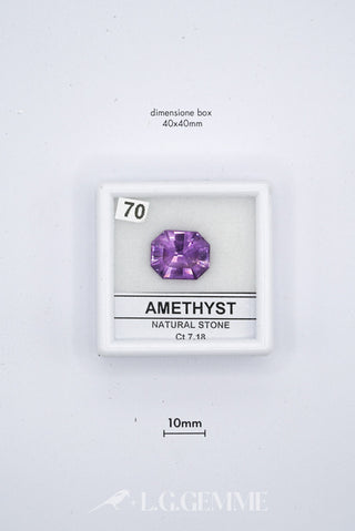 ametista 7.18ct viola ovale