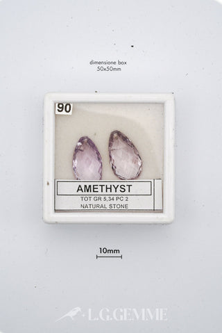 ametista 5.34ct viola pera
