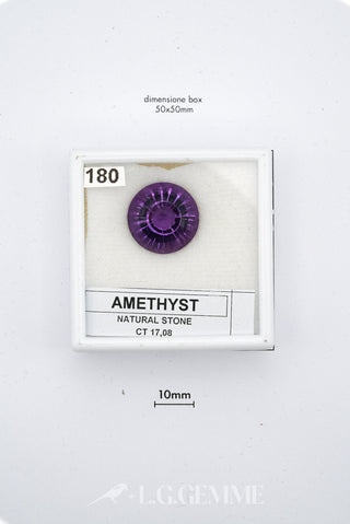 ametista 17.08ct viola ovale
