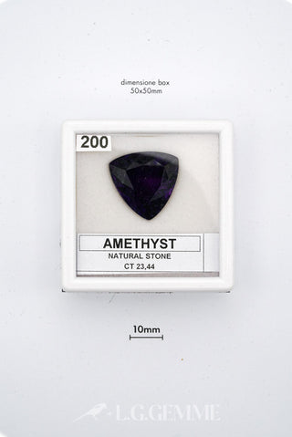 ametista 44.00ct viola forma libera