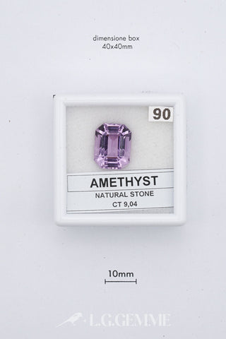 Ametista 9,04 carati Ovale gemma preziosa