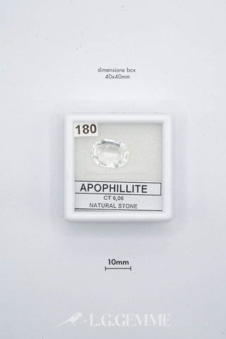 apofillite 6.06ct trasparente ovale