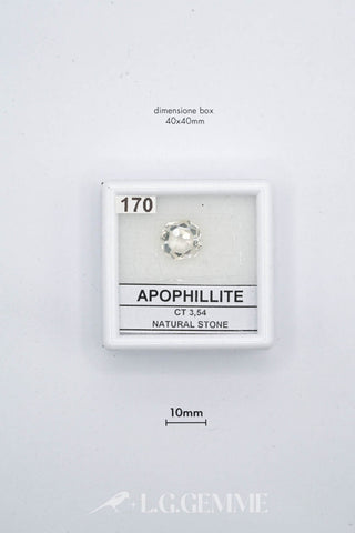 apofillite 3.54ct trasparente esagonale
