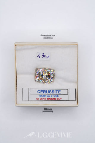 Cerussite 70,18 carati Cuscino gemma preziosa