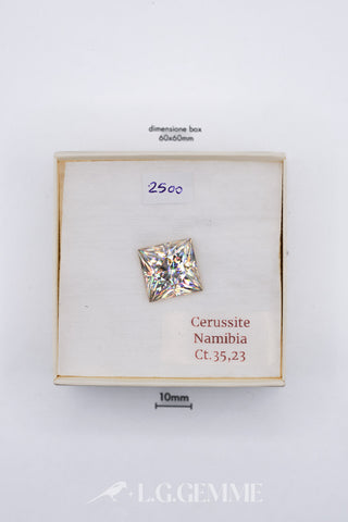 Cerussite 35,23 carati Principessa gemma preziosa
