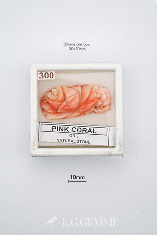 corallo 45.00ct rosa forma libera