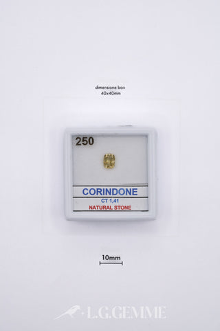 Corindone 1,41 carati Ovale gemma preziosa