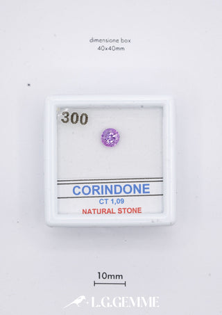 Corindone 1,09 carati Tonda gemma preziosa
