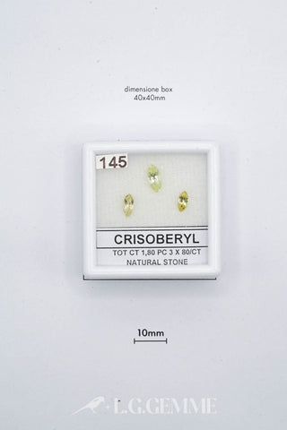 crisoberillo 1.80ct giallo marquise